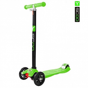 Самокат Y-Scoo maxi A-20 Simple, зеленый (Y-Scoo, 5801rt)